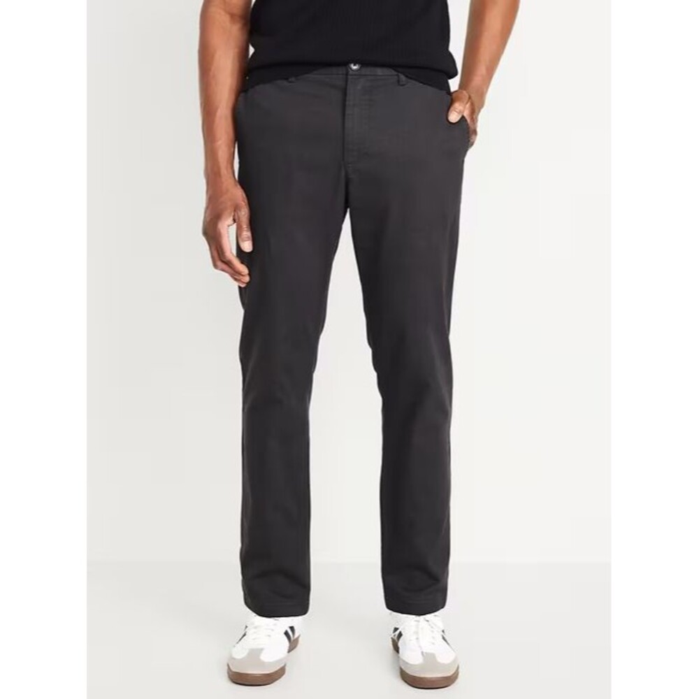 Old Navy Slim Built In Flex Rotation Chino Pants Men 31x34 Dark Gray Stretch NEW